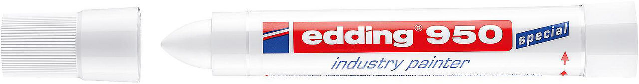 Pastenmarker Industrie Edding 950 weiß