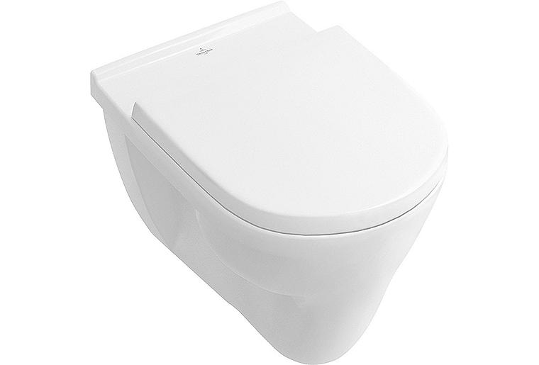 Flachspül-WC V+B O.Novo, wandhängend, 360x360x560mm, weiß Flachspül-WC V+B O.Novo, wandhängend, 360x360x560mm, weiß