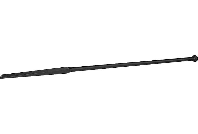 Pflasterbrechstange 1500 x 30 mm, geschmiedeter Vierkantfuß Kugelkopf, schwarz