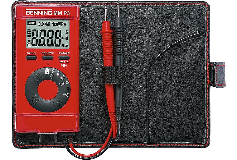Benning Digital Multimeter Typ MM P3 Taschenformat Benning Digital Multimeter Typ MM P3 Taschenformat