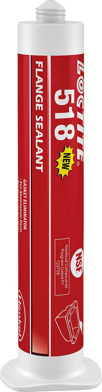 Flächendichtung mittelfest (NSF) LOCTITE 518, 50ml Kartusche Flächendichtung mittelfest (NSF) LOCTITE 518, 50ml Kartusche