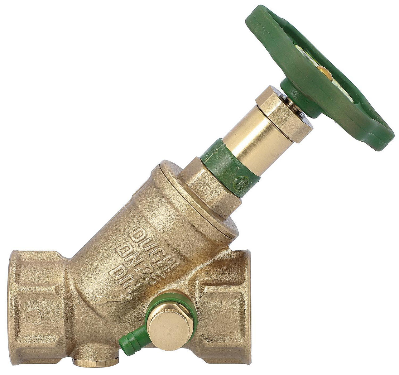 Schrägsitzventil DIN-DVGW Rückflußverhinderer/Entleerung 11/2" Schrägsitzventil DIN-DVGW Rückflußverhinderer/Entleerung 11/2"