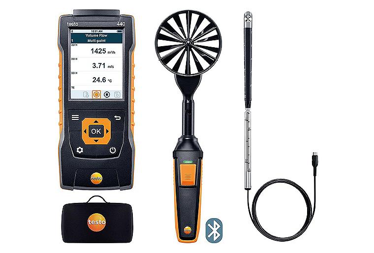 testo 440 Strömungs-Kombi-Set 2 mit Bluetooth®
