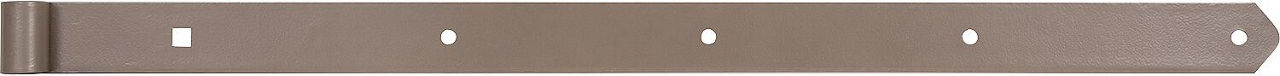 Ladenband DURAVIS® 800 ⌀ 16 mm, gerade, Abschluss abgerundet, Material: Stahl, blau verzinkt, Oberfläche: perlbeige RAL 1035 Ladenband DURAVIS® 800 ⌀ 16 mm, gerade, Abschluss abgerundet, Material: Stahl, blau verzinkt, Oberfläche: perlbeige RAL 1035