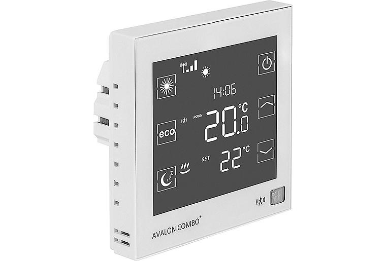 Funk-Raumthermostat, Avalon Combo+ P, 230V Funk-Raumthermostat, Avalon Combo+ P, 230V