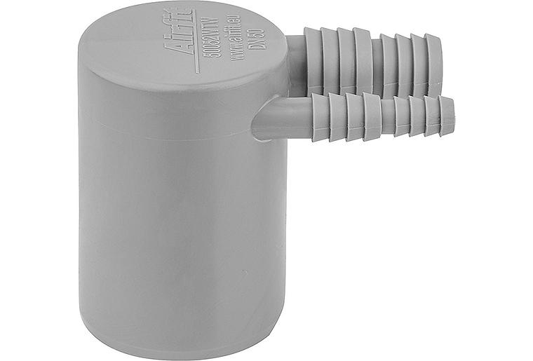 Doppel-Schlauchwinkel DN50 Anschluss 8-21mm, 15-21mm Doppel-Schlauchwinkel DN50 Anschluss 8-21mm, 15-21mm