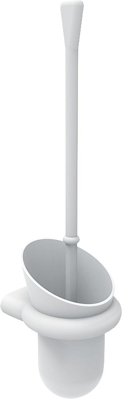WC-Bürstengarnitur aus Nylon Farbe: Weiß 19 WC-Bürstengarnitur aus Nylon Farbe: Weiß 19