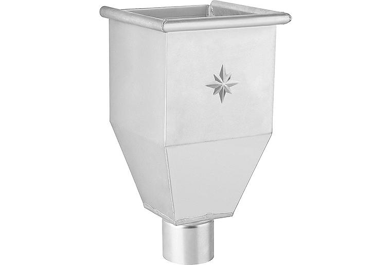 Wasserfangkasten lang DN100, Zink Wasserfangkasten lang DN100, Zink
