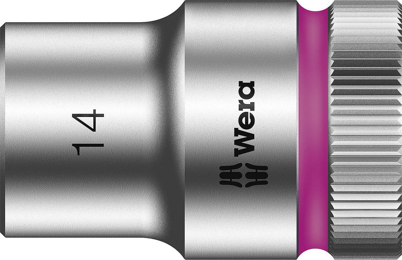Außensechskant-Steckschlüsseleinsatz Wera 8790 HMC mit 1/2"-Antrieb, metrisch, kurz, SW 14,0 x 37 mm Außensechskant-Steckschlüsseleinsatz Wera 8790 HMC mit 1/2"-Antrieb, metrisch, kurz, SW 14,0 x 37 mm