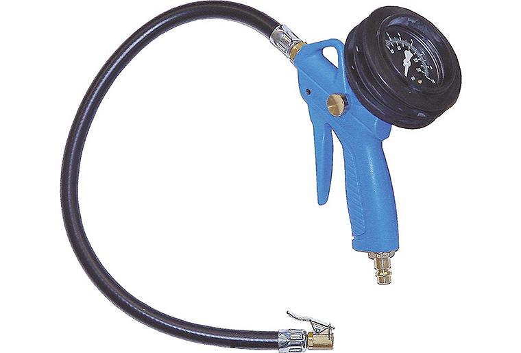 Reifenfüllmesser mit Momentstecker max.Betriebsdruck 10 bar
