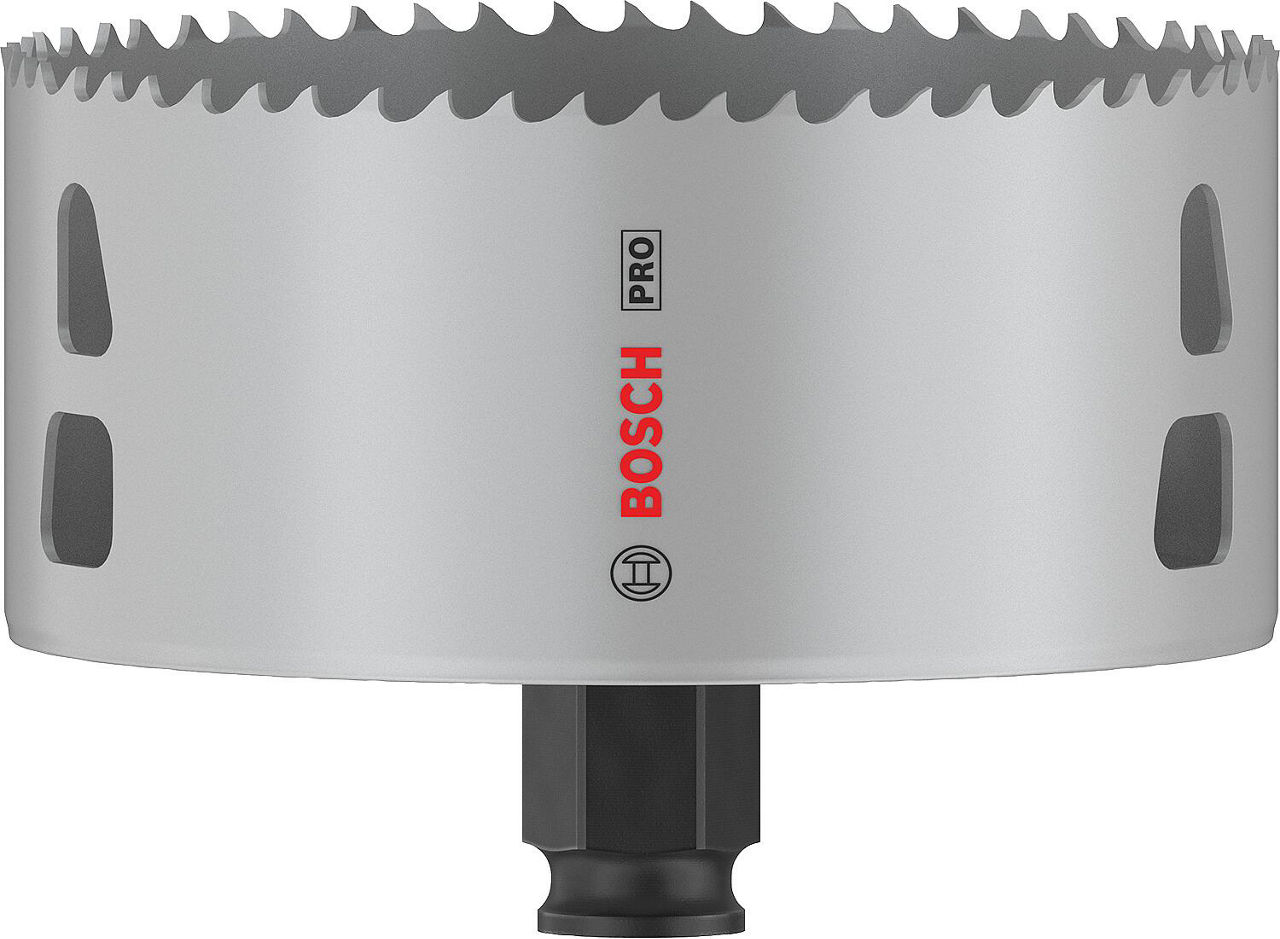 Lochsäge Bosch PRO PC PLUS, mit PowerChange Plus Aufnahme, Ø 105 mm Lochsäge Bosch PRO PC PLUS, mit PowerChange Plus Aufnahme, Ø 105 mm