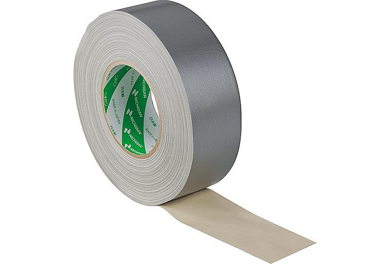 Gewebeklebeband Premium NICHIBAN silber (extra stark 300my) 50mm x 50m Gewebeklebeband Premium NICHIBAN silber (extra stark 300my) 50mm x 50m