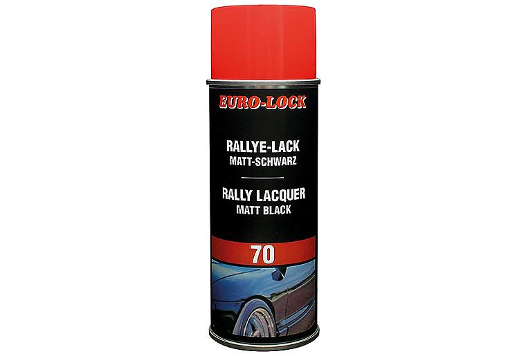 Rallye-Lack mattschwarz EURO-LOCK LOS 70 400ml Sprühdose