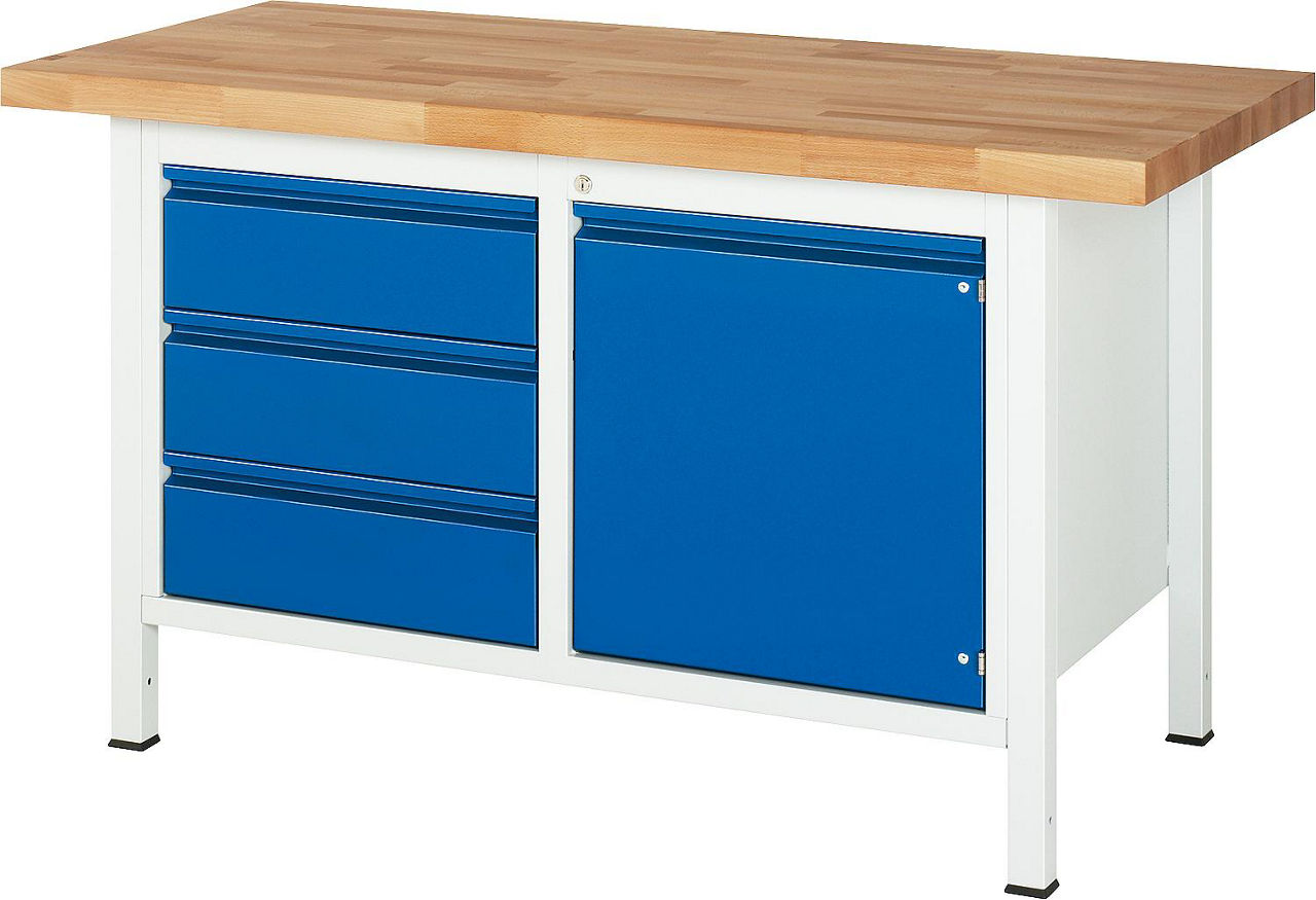 Werkbank RAU 8468 Serie Basic-8 1500 x 840 x 700 mm Werkbank RAU 8468 Serie Basic-8 1500 x 840 x 700 mm