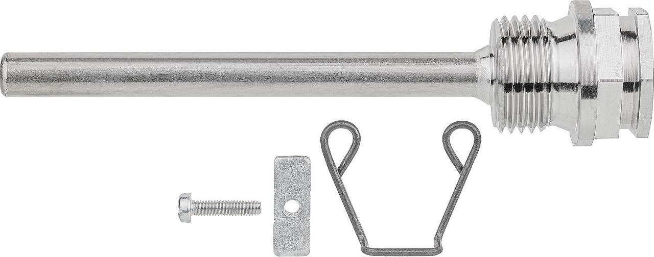 Schutzrohr für 1 Fühler EL: 100 mm Edelstahl Schutzrohr für 1 Fühler EL: 100 mm Edelstahl