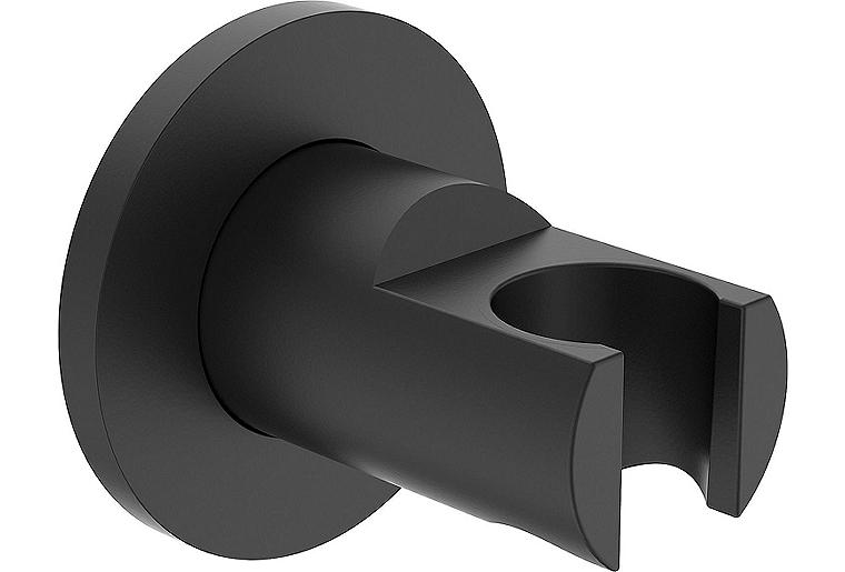 Brausehalter Ideal Standard Idealrain Round schwarz matt