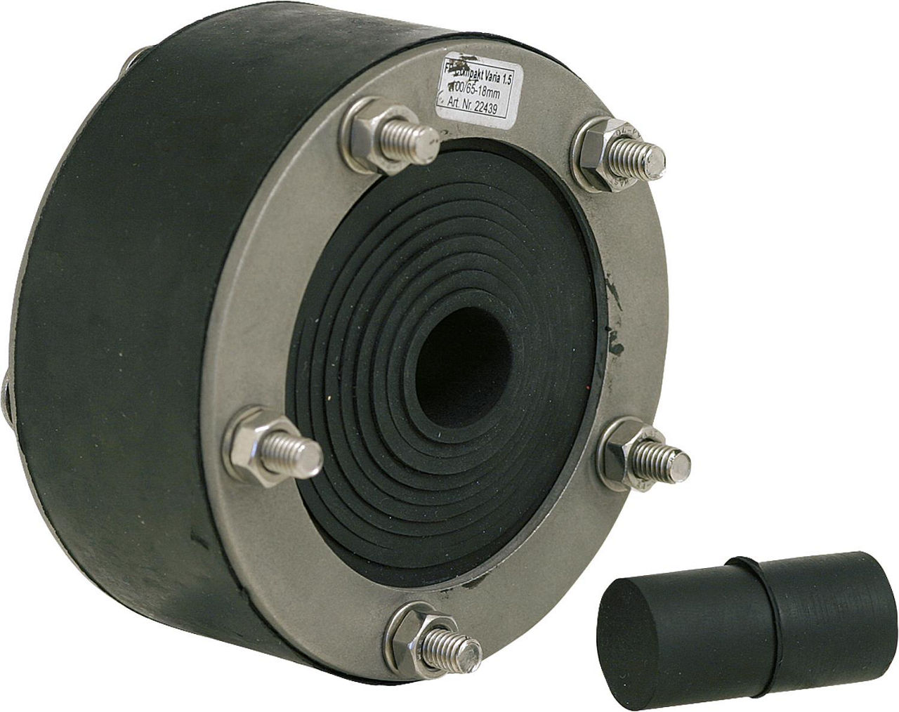 Mauerdurchführung aussen 99 mm, innen 18-65 mm Mauerdurchführung aussen 99 mm, innen 18-65 mm