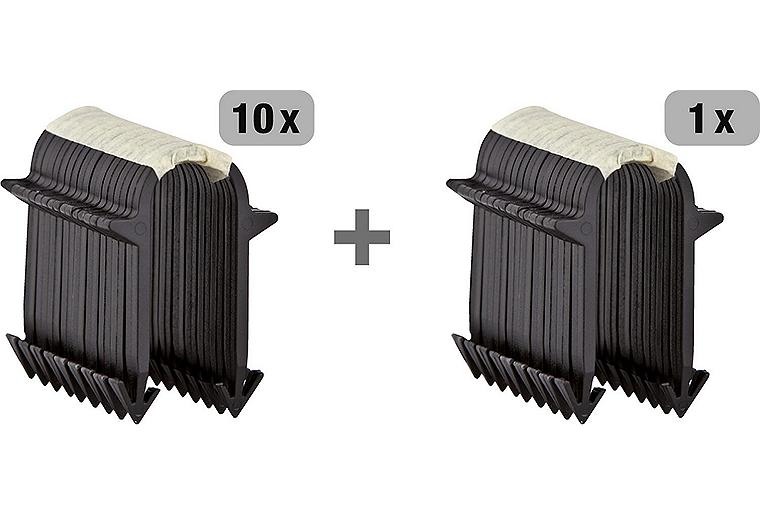 Vorteilspaket 10x + 1x gratis Tackernadel für Rohre Ø außen 16-20 mm, 60 mm Länge, VPE = 300 Stück Vorteilspaket 10x + 1x gratis Tackernadel für Rohre Ø außen 16-20 mm, 60 mm Länge, VPE = 300 Stück