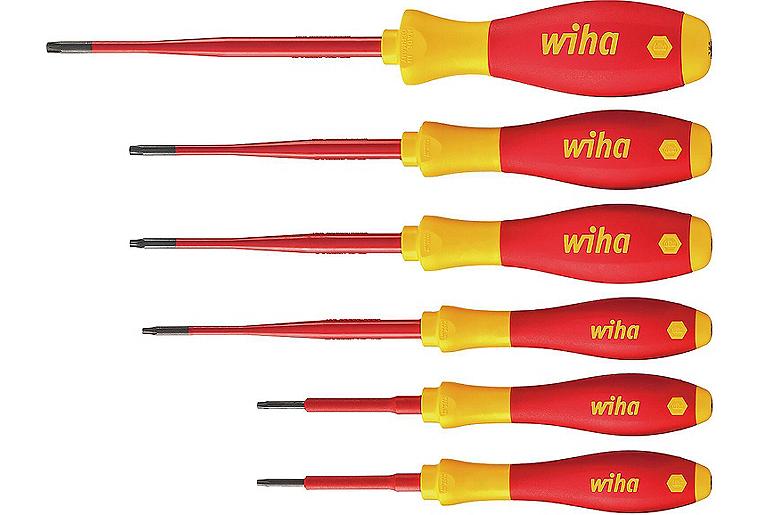 VDE-Schraubendreher-Satz Wiha® Torx® slimFix, 6-teilig