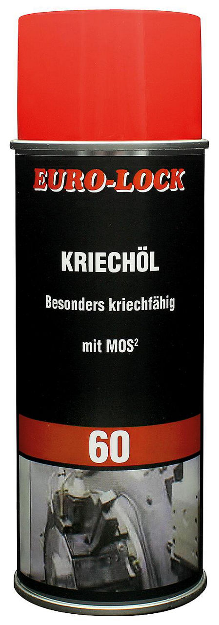 Universalpflegeöl EURO-LOCK Kriechöl LOS 60, 400 ml Sprühdose
