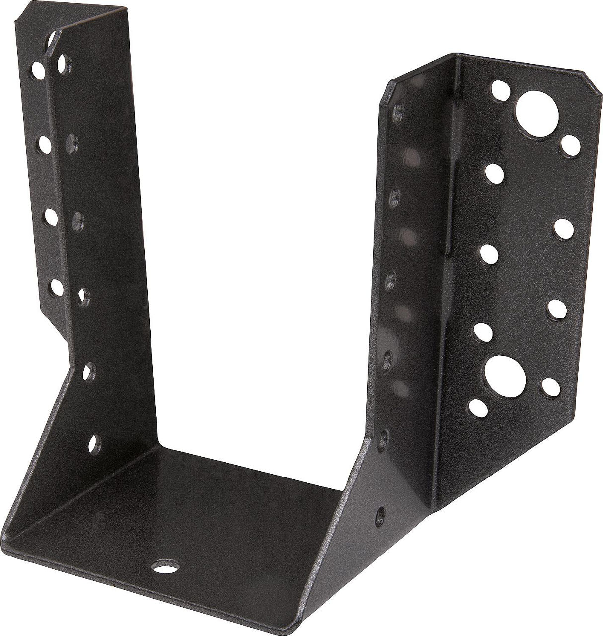 Balkenschuh DURAVIS® 80 x 120 mm, Typ A, Material: Stahl, sendzimirverzinkt, Oberfläche: schwarz-diamant