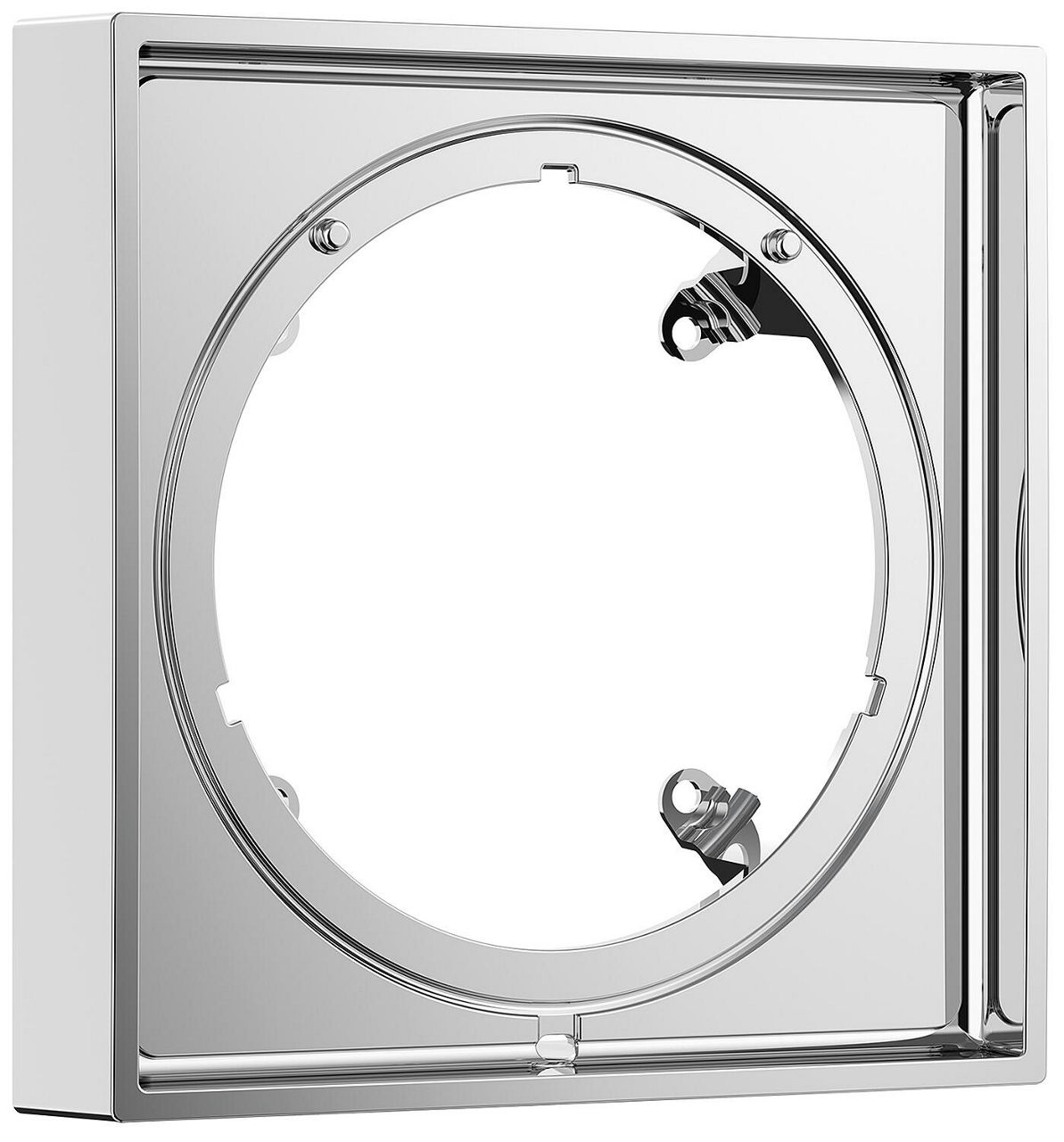 Verlängerungsrosette 22 mm Hansgrohe für iBox universal 2, eckig, chrom