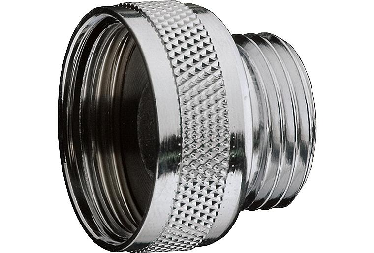 Gewindenippel IxA 3/4"x 1/2" Messing verchromt Gewindenippel IxA 3/4"x 1/2" Messing verchromt