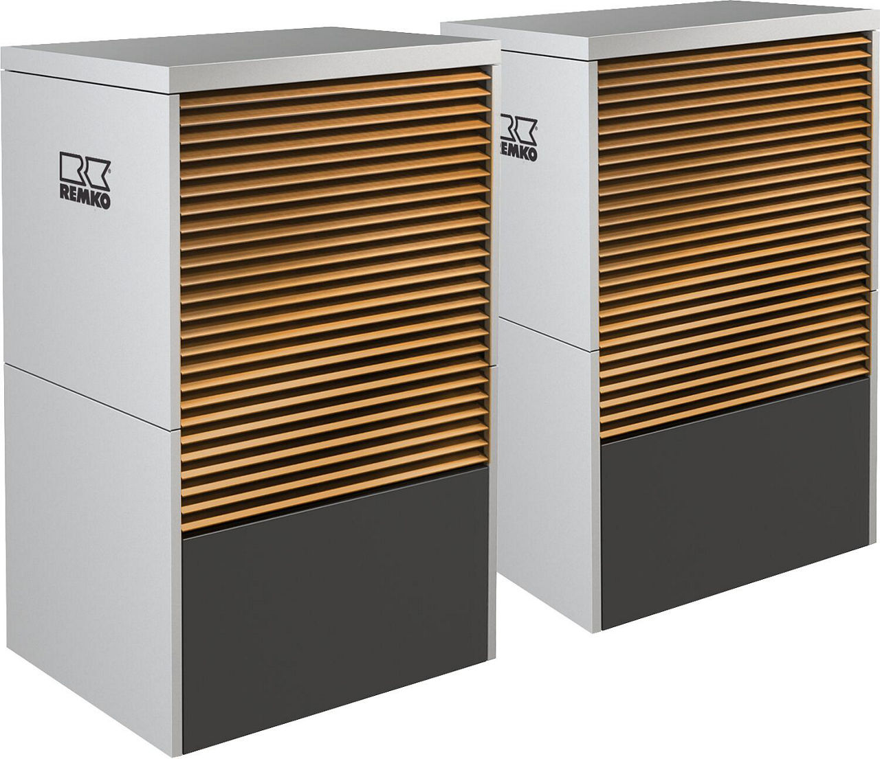 Monoblock-Wärmepumpe Remko Serie LWM 150 Duo (R 454B), Holz Monoblock-Wärmepumpe Remko Serie LWM 150 Duo (R 454B), Holz