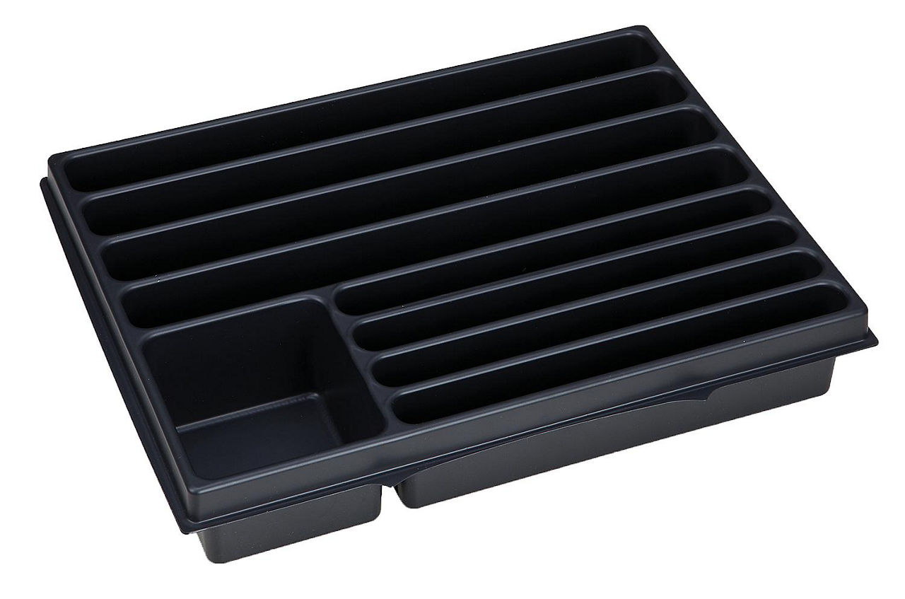 Kleinteileeinsatz 9 Mulden für I-Boxx 72 u. LS-Schublade 72 Kleinteileeinsatz 9 Mulden für I-Boxx 72 u. LS-Schublade 72