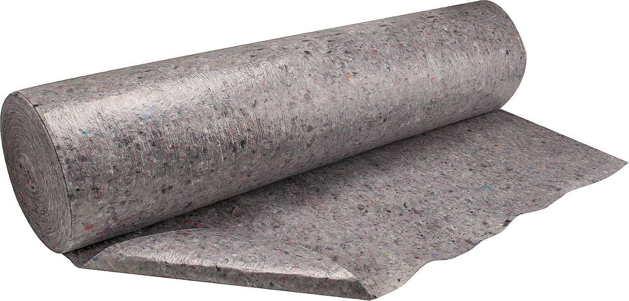 Abdeckvlies mit dichter und rutschhemmender Folie Zuschnitt 10 x 1 m