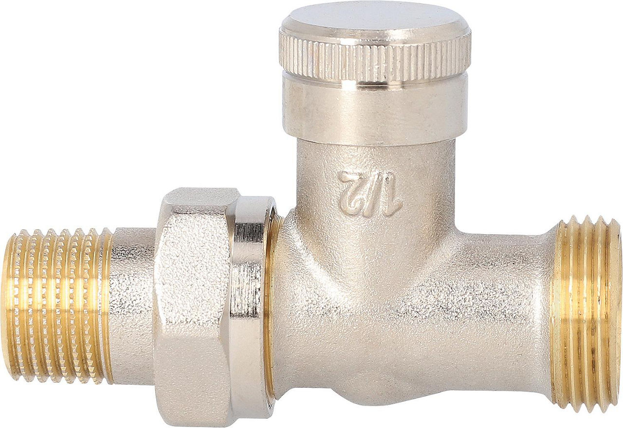 Rücklaufverschraubung Danfoss RLV15, Durchgang DN15 (1/2") x DN20 (3/4") Eurokonus Rücklaufverschraubung Danfoss RLV15, Durchgang DN15 (1/2") x DN20 (3/4") Eurokonus