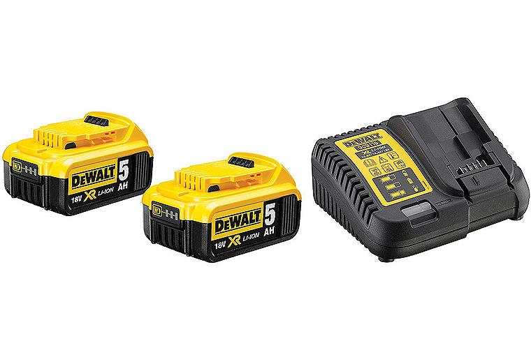 Akku-Kit Dewalt 18V/5,0AH, mit Ladegerät DCB 115 Akku-Kit Dewalt 18V/5,0AH, mit Ladegerät DCB 115