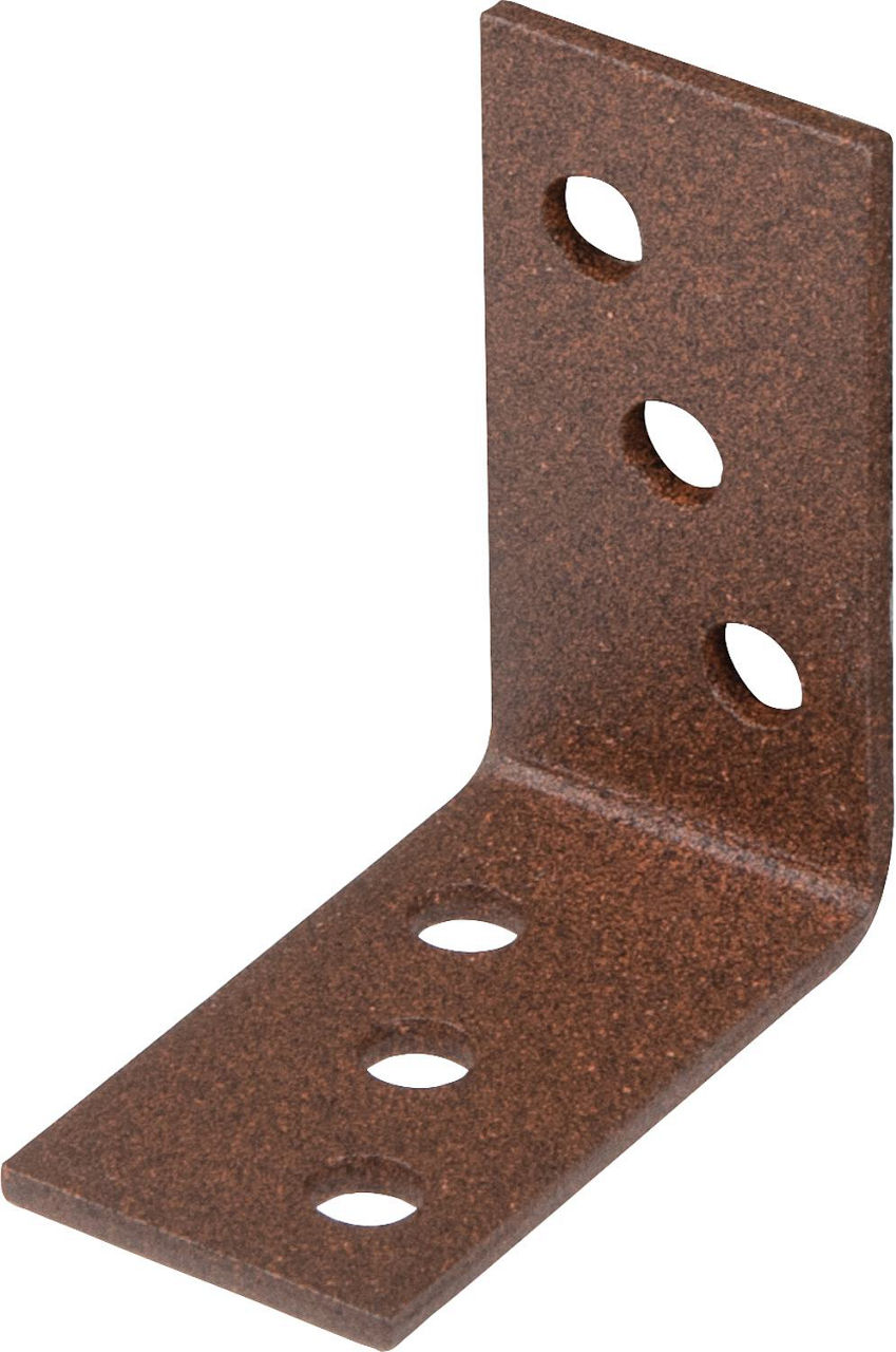 Winkelverbinder DURAVIS® 40 x 40 x 20 mm, Material: Stahl, sendzimirverzinkt, Oberfläche: rostbraun Winkelverbinder DURAVIS® 40 x 40 x 20 mm, Material: Stahl, sendzimirverzinkt, Oberfläche: rostbraun