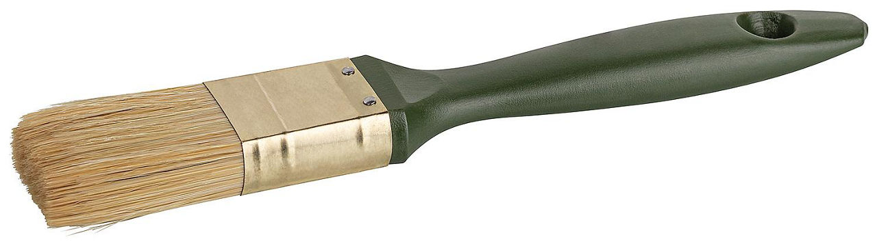 Profi-Flachpinsel 80mm rostbest. Zwinge, Naturborsten, grüner Hartholzstiel Profi-Flachpinsel 80mm rostbest. Zwinge, Naturborsten, grüner Hartholzstiel