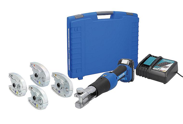 Uponor S-Press Akkumaschine Mini2 mit KSP0 Pressbacken UP16/20/25/32 Uponor S-Press Akkumaschine Mini2 mit KSP0 Pressbacken UP16/20/25/32