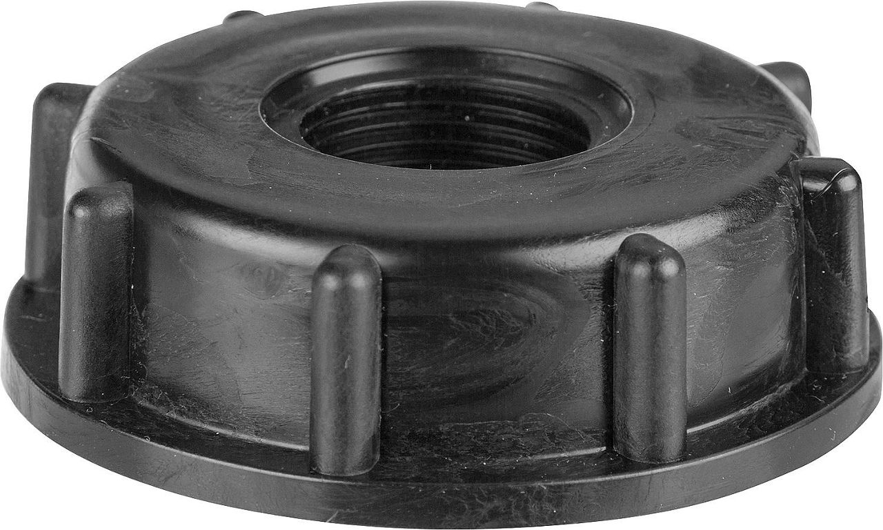 IBC-Adapter Kunststoff S60x6 mit IG DN25(1") IBC-Adapter Kunststoff S60x6 mit IG DN25(1")