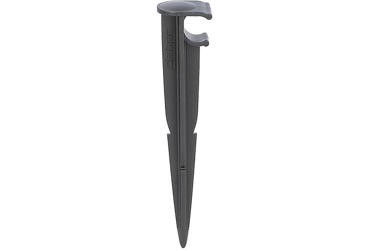 Schlauchhalter mit Erdspieß für Verlegerohr DN15(1/2"), VPE 20Stk