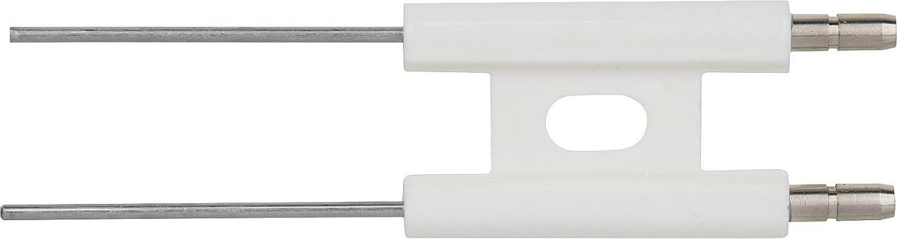 Doppel-Zündelektrode Universal 4,0 mm, Draht gerade 40 mm passend für MEKU-Mischeinreichtung