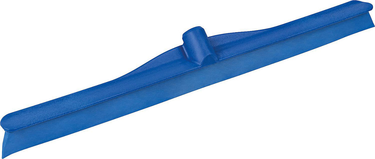 Hygiene-Wasserschieber, Kunststoff, einlippig, 60cm, blau Hygiene-Wasserschieber, Kunststoff, einlippig, 60cm, blau