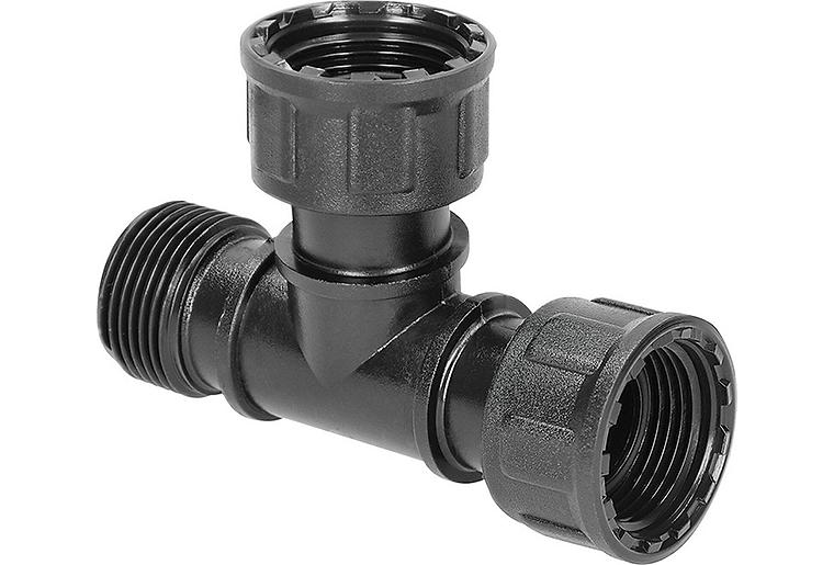T-Stück IG/IG/AG DN25(1") für Magnetventile