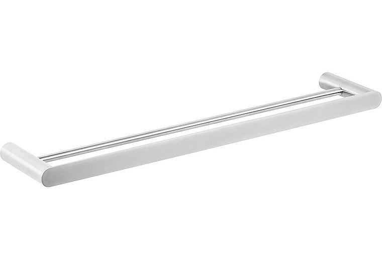 Doppelbadetuchstange Eronita L=600 mm Edelstahl gebürstet