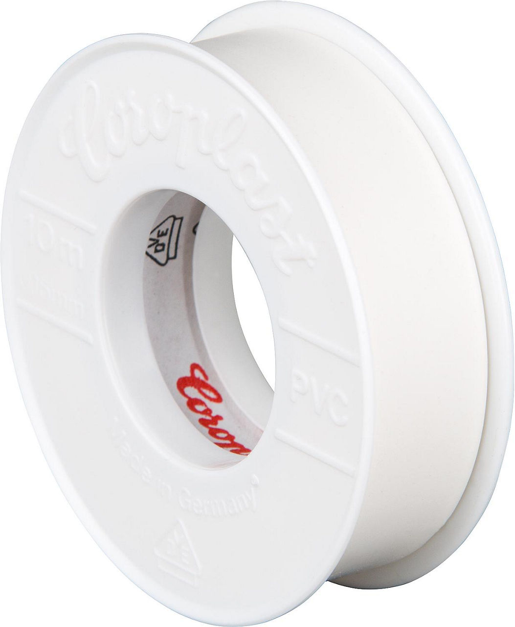 Elektroisolierband, weiß Breite 15mm Länge 10mtr. / 1 Stk. Elektroisolierband, weiß Breite 15mm Länge 10mtr. / 1 Stk.