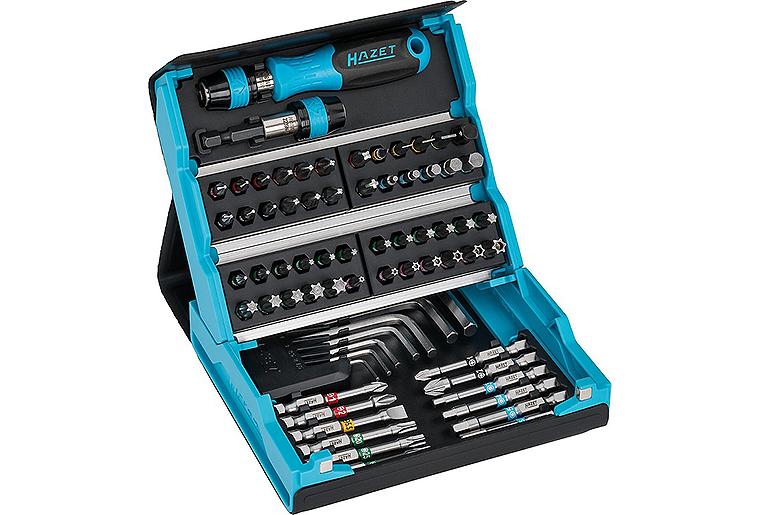Bit-Set HAZET SmartCase 1/4" 69-teilig mit Bithalter