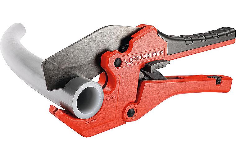 Rohrschere ROCUT 42 TWIN CUT, für Kunststoffrohre bis D: 42mm Rohrschere ROCUT 42 TWIN CUT, für Kunststoffrohre bis D: 42mm