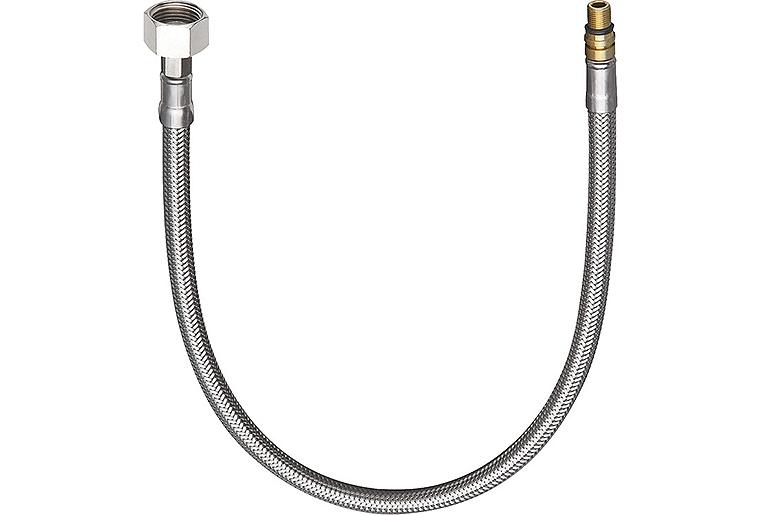 Anschlussschlauch Hansgrohe Gewindegröße: M8 x G 3/8 L: 450mm Anschlussschlauch Hansgrohe Gewindegröße: M8 x G 3/8 L: 450mm