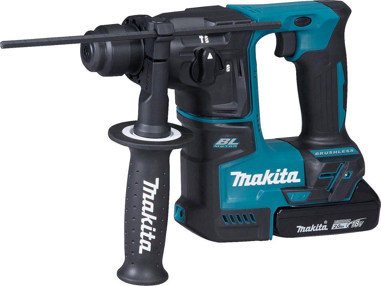 Akku-Bohrhammer MAKITA 18 V DHR171RAJ mit SDS-Plus mit Akku und Ladegerät Akku-Bohrhammer MAKITA 18 V DHR171RAJ mit SDS-Plus mit Akku und Ladegerät