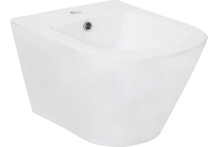 Wand-Bidet Jacui aus Keramik, weiß BxHxT: 370x305x540 mm Wand-Bidet Jacui aus Keramik, weiß BxHxT: 370x305x540 mm