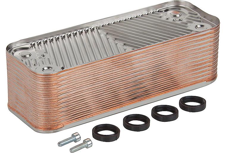 Plattenwärmetauscher, 26 Platten, passend für ITACA, Giava, Madeira, Formentera