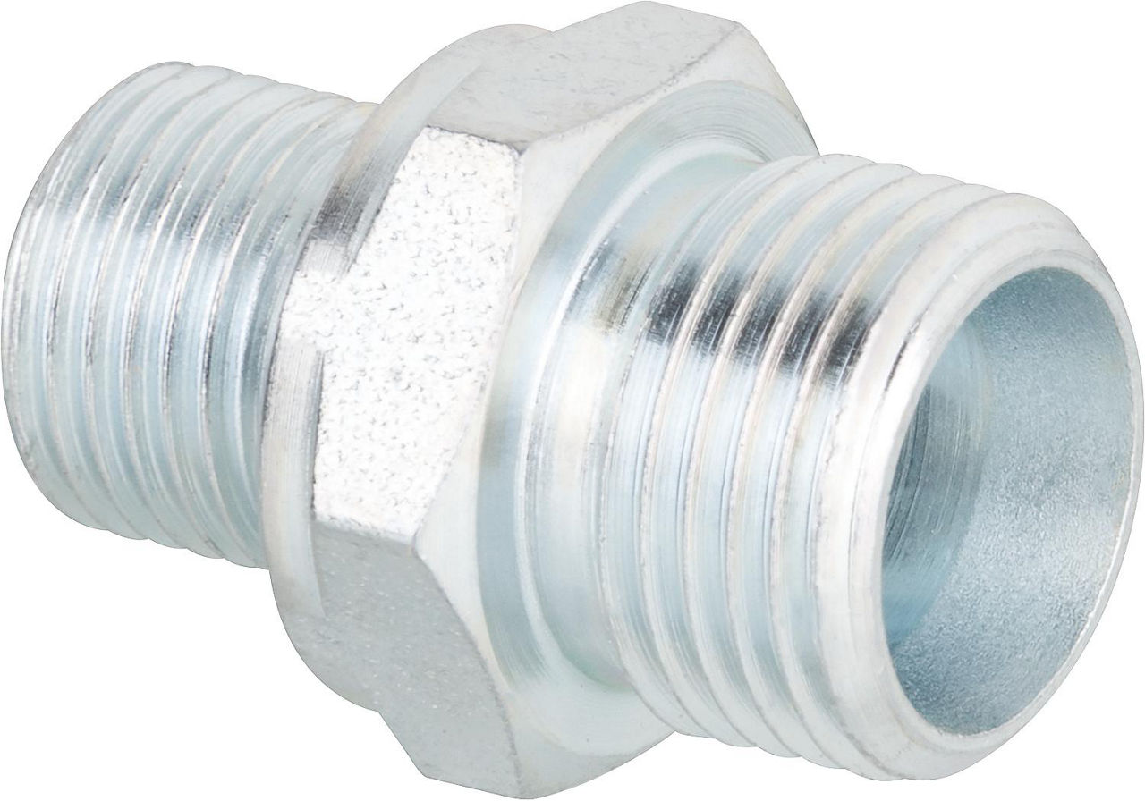 Spezialnippel 1/8" zyl. x LL 8 zu Ölschlauch WL 2, Herrmann