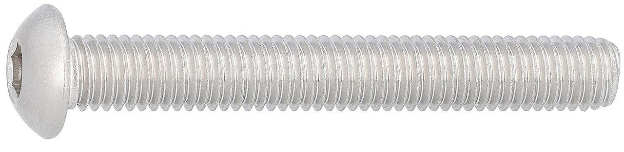Flachrundkopfschrauben TX, VG ISO 7380-1 A2-70 M 5X40/40 VPE: 500 Flachrundkopfschrauben TX, VG ISO 7380-1 A2-70 M 5X40/40 VPE: 500